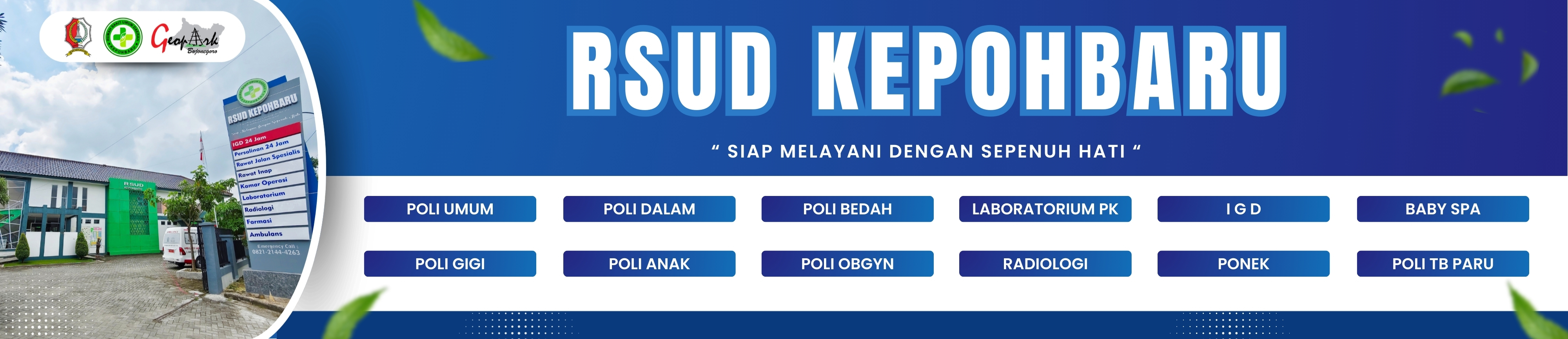 LAYANAN <BR>RSUD KEPOHBARU